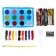 Set for creativity: a set for drawing and mosaic sticker "Funny animals"