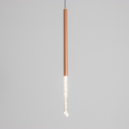 Lamp "Acota" LED 5W 4000k matte copper 2x2x60-160cm-2