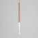 Lamp "Acota" LED 5W 4000k matte copper 2x2x60-160cm