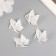 Decor for creativity Metal "Flight of butterflies" silver 3x2.6x0.9 cm