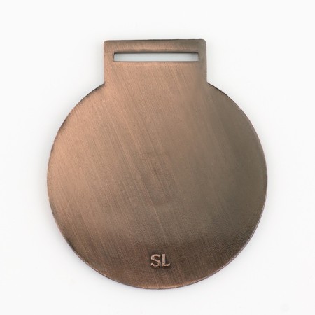 Prize medal 196, 3rd place, d = 5 cm, bronze-2