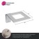 Cupcanger single IDDIS SLIDE SLISCG1I45, 113x103x125 mm, matte glass, chrome