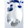 Anal plug Sexus Glass, glass, transparent, 14 cm, d = 3.5 cm