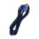 Type- C cable - usb, 2.1 a, nylon braid, 2 meters, blue