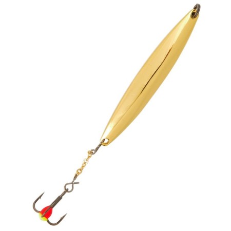 Brountry Vertical Winter Lucky John Nail Blade with a chain and a tee, 5.5 cm, g blister