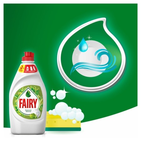 Fairy washed the green apple, 450 ml-5