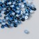 Decor "Blue gradient" d = 4 mm 10 g 200 pcs 5x2.5 cm