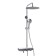 The shower system wasserkraft a113.116.101.ch thermo, tropical shower, thermostat, chrome