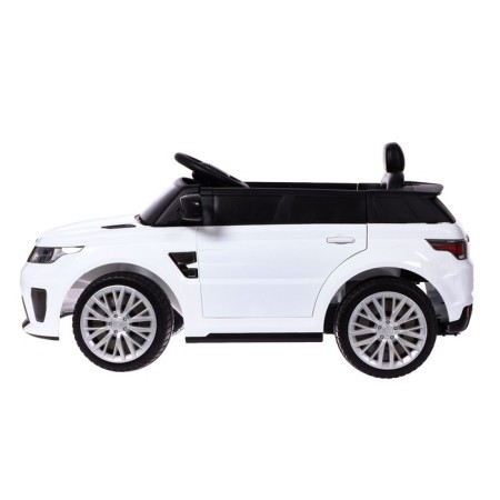 Range Rover Sport SVR electric car, white color-1
