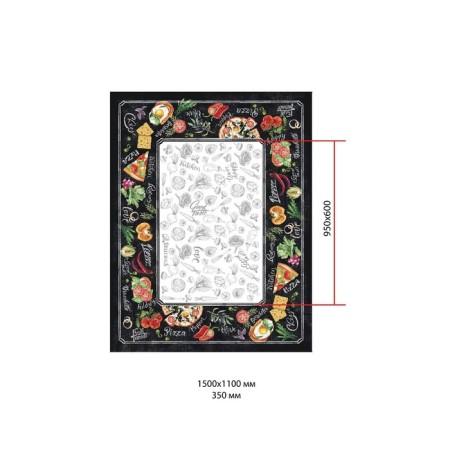 The tablecloth "Ethel" Delicious Fresh 149x180cm, 100% cotton, sarzha 190 g/m2-7
