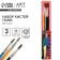 Drawing brush 3 pcs. Pony Round No. 2.3.4