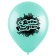Shar Latex 12 “Happy Birthday”, name day, pastel, 2-sided, set of 100 pcs., Mix