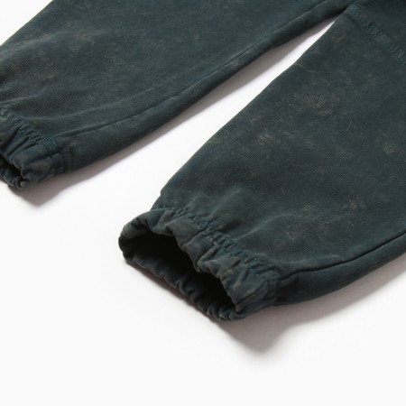 Pants for a boy, emerald color, height 92 cm-2