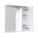 Cabinet-mirror suspended Sanstar "Volga 60" White
