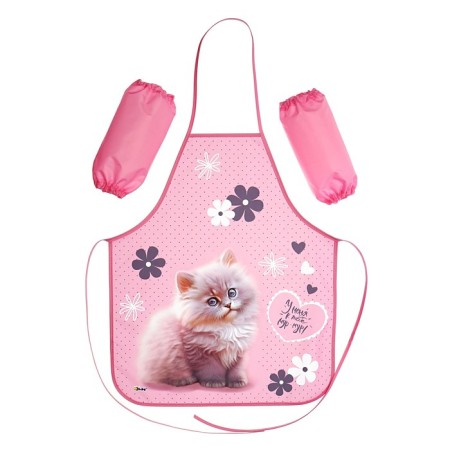 Apron for labor + sleevens, 535 x 445/240 x 145 mm, size M (height 122-158), FN 41-20 "Mur-Mur"
