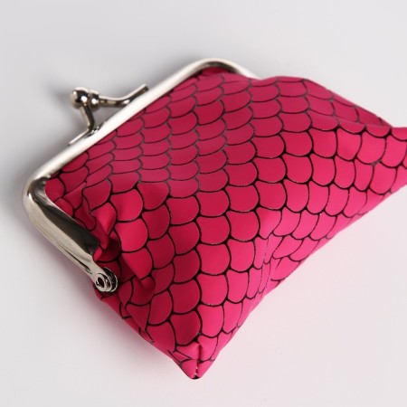 Wallet on the farmar, raspberry color-2