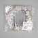 Girlynda “Thread” 5 m of dews with nozzles “Pearl”, IP20, silver thread, 50 LED, AAX2 batteries (not complete), 2 modes, glow warm white