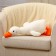 Soft toy "Goose", 60 cm, white color