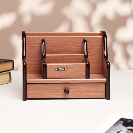 Organizer 6 sections, with a drawer, 21*15*13cm-2
