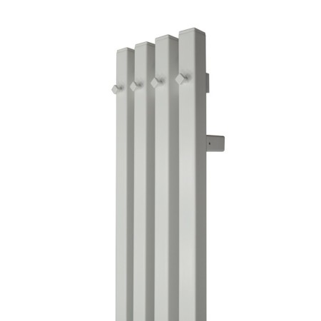 Electric towel Grois Quartet, 180x1500 mm, lower right, white-1