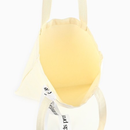 Shopper with Prosecco tape, 35x0.5x40 cm, beige color-3