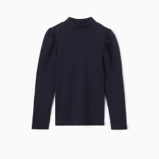 Jumper for a girl school, dark blue color, height 146 cm