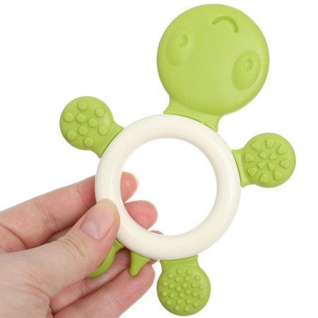 Silicon “Turtle” teething, mix color, crush me-17