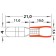 Sterl-insulated plug plug 4 mm 0.5-1.5 mm² (RSHI-P 1.5-4/RHIP 1.25-4) Red Rexant 10