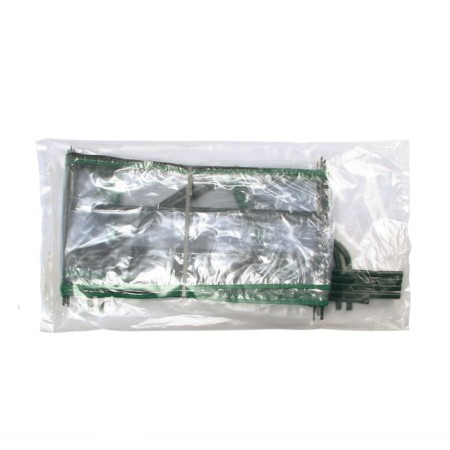 Greenhouse-stella, 3 shelves, 110 × 65 × 40 cm, metal frame d = 16 mm, a cap-cover 100 μm-8