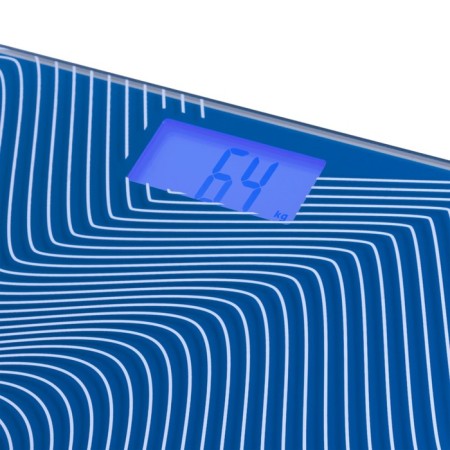 Floor Libra Maunfeld MBS-183G01, electronic, up to 180 kg, 1HAAA (in the set), blue-2