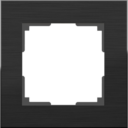 Frame for 1 post WL11-FRAME-01, color black aluminum
