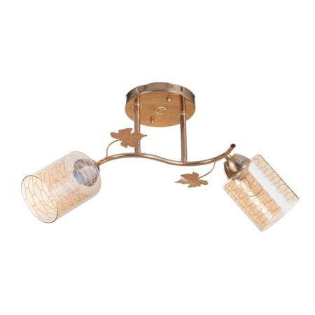 Caty Caty 2x60W E27 gold 48x15x28cm