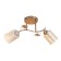 Caty Caty 2x60W E27 gold 48x15x28cm