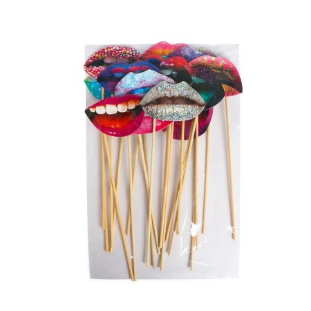 Carnival set for the photo shoot "Lips", 20 items-1
