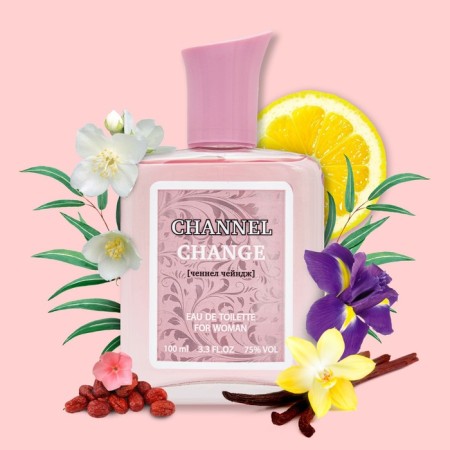 CHANNEL CHANGE toilet water, based on Chance Chanel, 100 ml