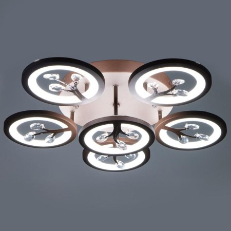 Causteen with PDU 661315/6 LED 120W 3 modes 3000-6000k coffee 59x59x13.5 cm-4