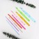 A set of hooks for knitting, d = 3-12 mm, 14 cm, 9 pcs, color colorful