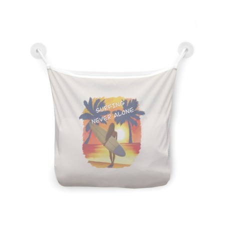 Organizer in a bath on sunset sunset, to store toys and trifles, size 33x39 cm-2