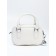 Women's bag, 20*9*12, lightning departure, belt lengths, white