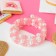 Bracelet-spring children's “chosen” flowers crystal, white-pink color