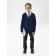 Knitted cardigan for a boy Pure Love, height 134 cm, blue color