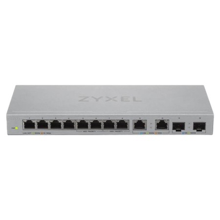 Syxel XGS1010-12-ZZ0102F (L2) 8x1gbit/2x2.5 Gbit/2SFP+ Unmanned-1
