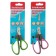 Scissors Standard+ ergo, 17 cm, blister, mix