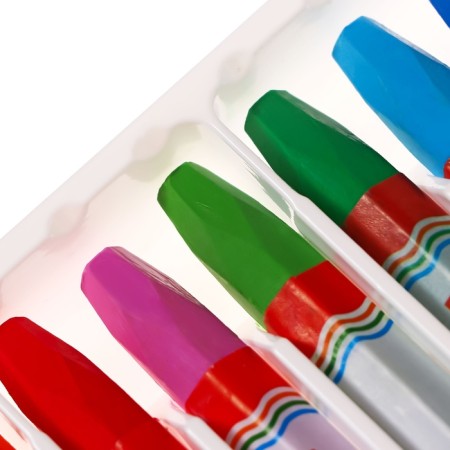 Loads wax 12 colors Brauberg Academy, thickened, hexagonal, oil -based-3