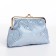 Cosmetic bag on the farmar, blue color