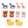 Set for decor "Animals" 10 pcs., Mix