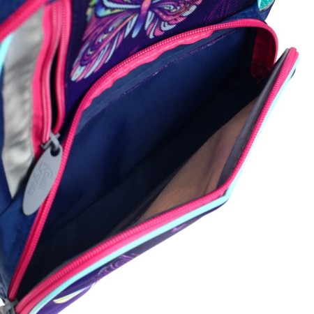 School backpack, 37 x 26 x 13 cm, ergonomic back, calligrata ORT "Butterfly"-13