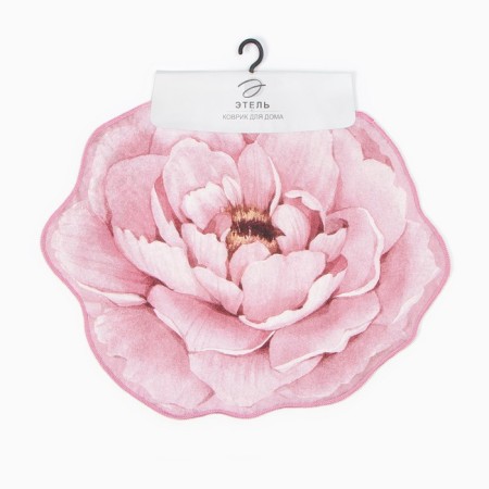 Bathroom mat Etel Bloom with Grace 67x57 ± 2cm, 100% p/e, velor-3