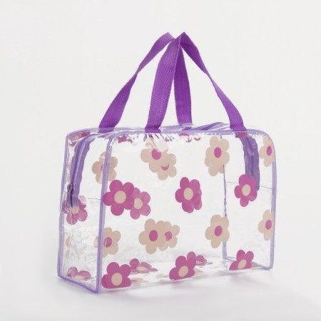 Lightning cosmetic bag, purple color