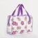 Lightning cosmetic bag, purple color